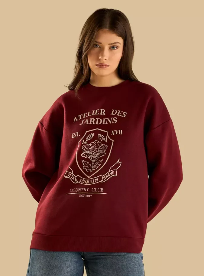 Printed Sweatshirt-1