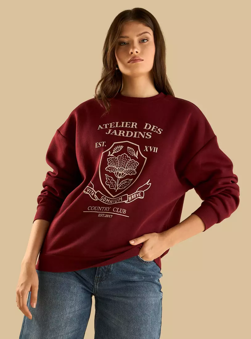 Printed Sweatshirt-4