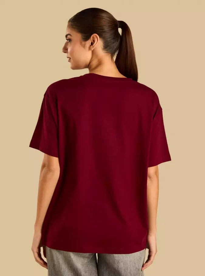 Rome Print Oversized T-shirt-3