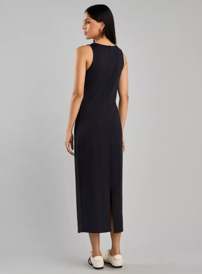 Sleeveless Midi Dress-2