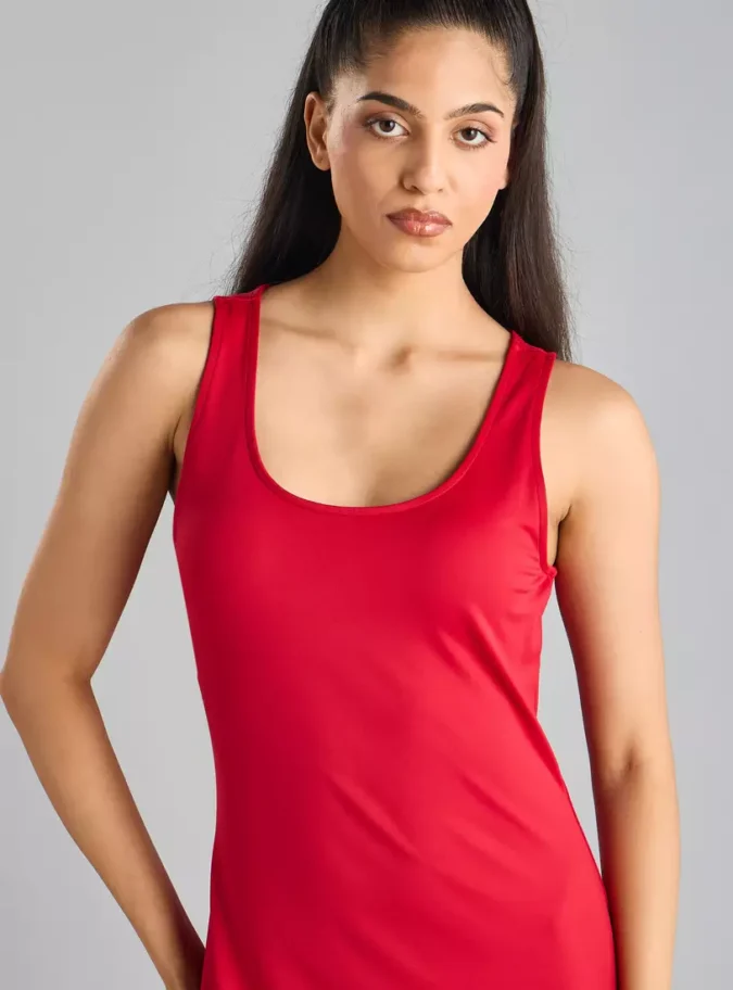 Sleeveless Midi Dress-3