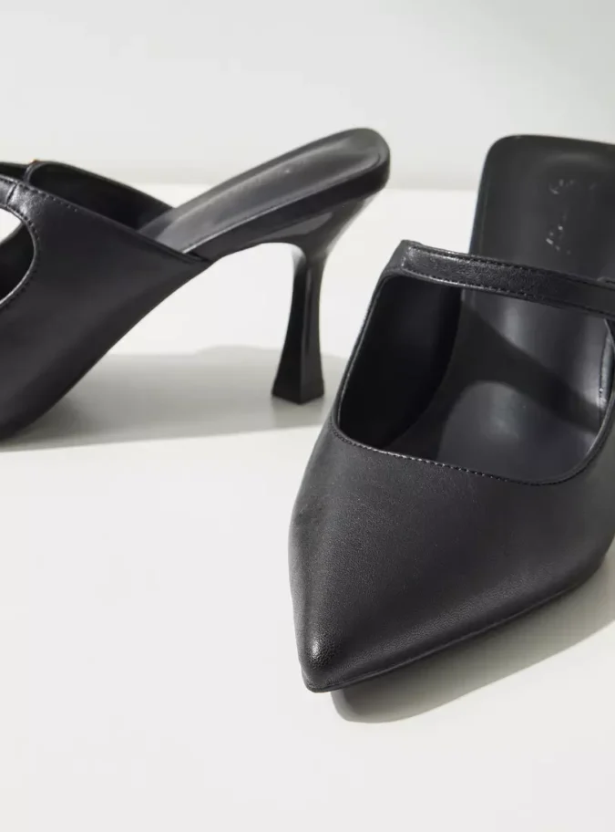 Solid Sandals with Stiletto Heels-3