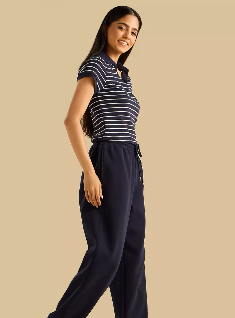 Striped Polo T-shirt-4