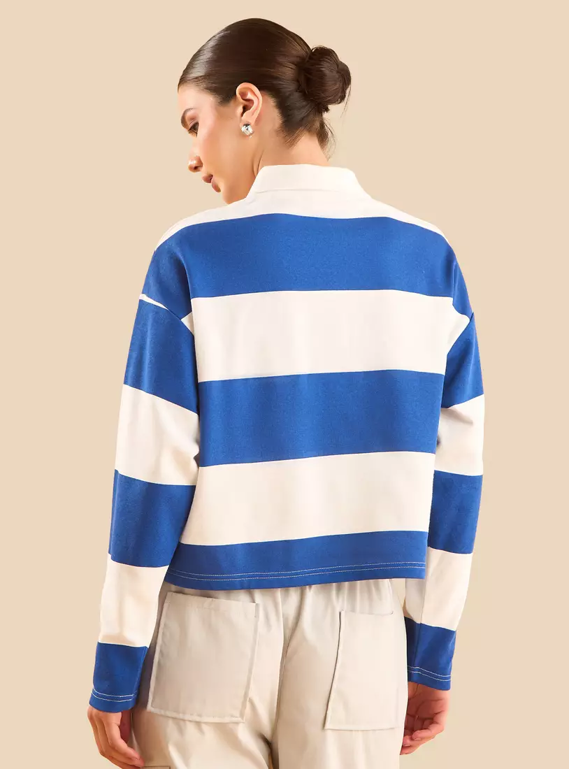 Striped Polo T-shirt2