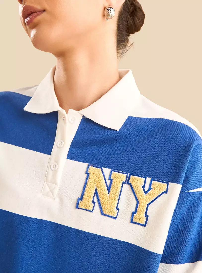 Striped Polo T-shirt3