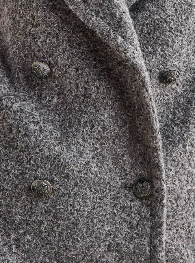 Textured Boucle Jacket-3