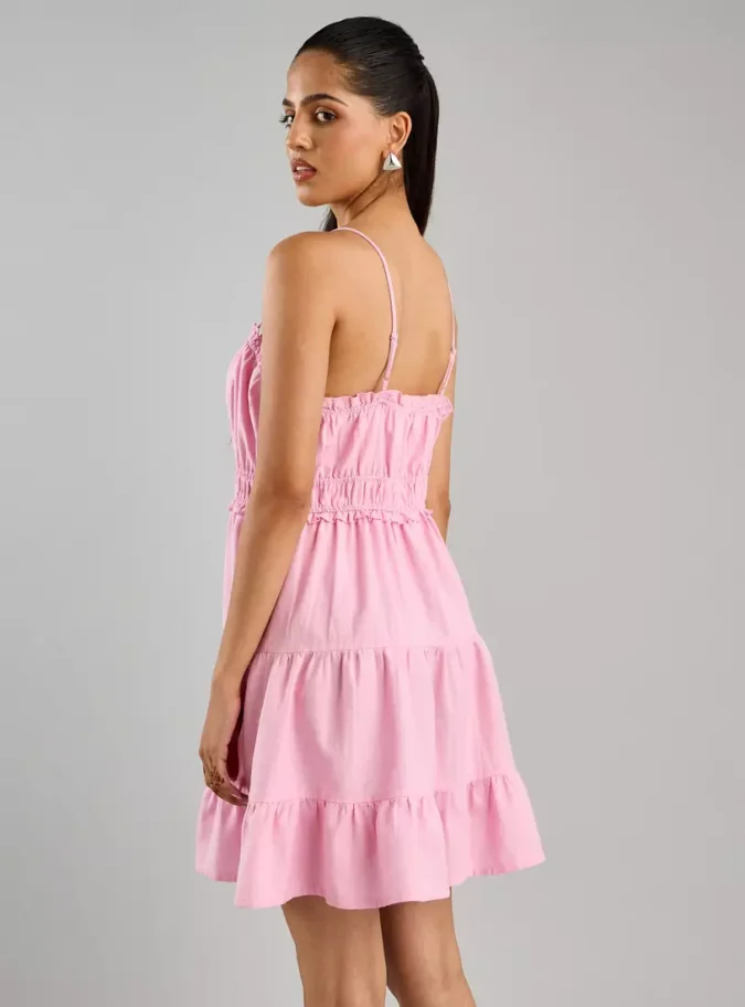 Tiered Strappy Dress-2