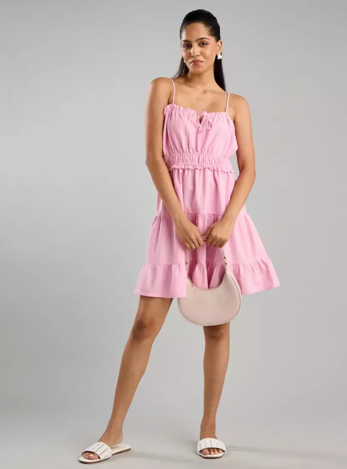 Tiered Strappy Dress-4