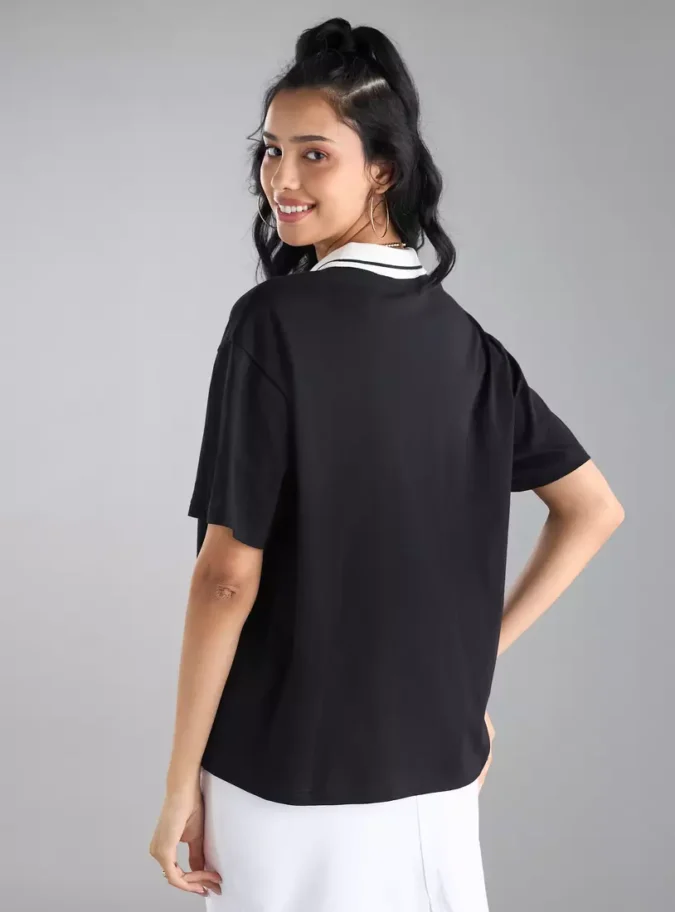 West Coast California Print Polo T-shirt-2