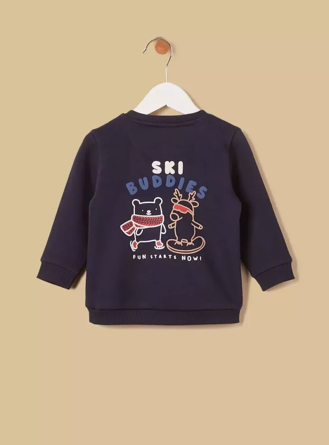 Animal Applique Sweatshirt-2