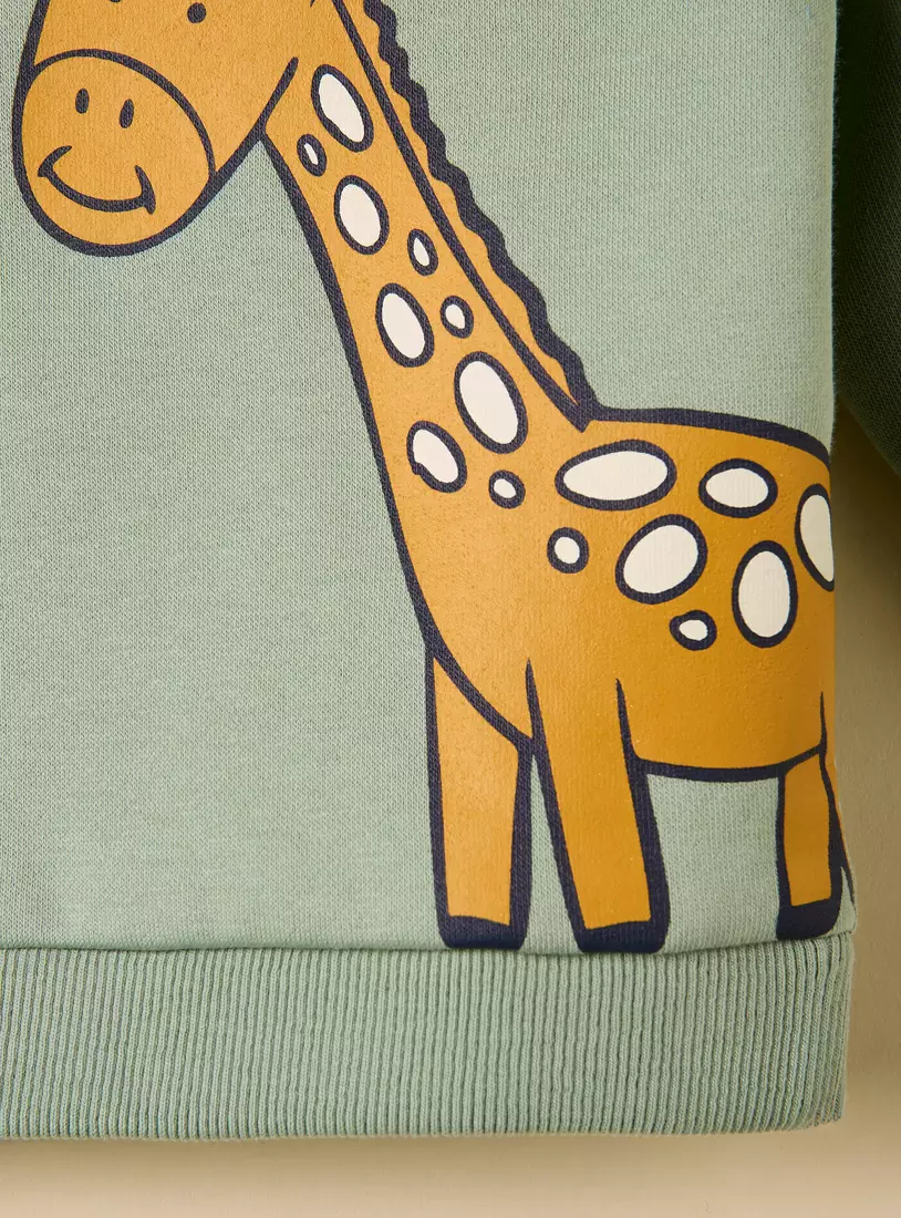 Animal Print Sweatshirt-4