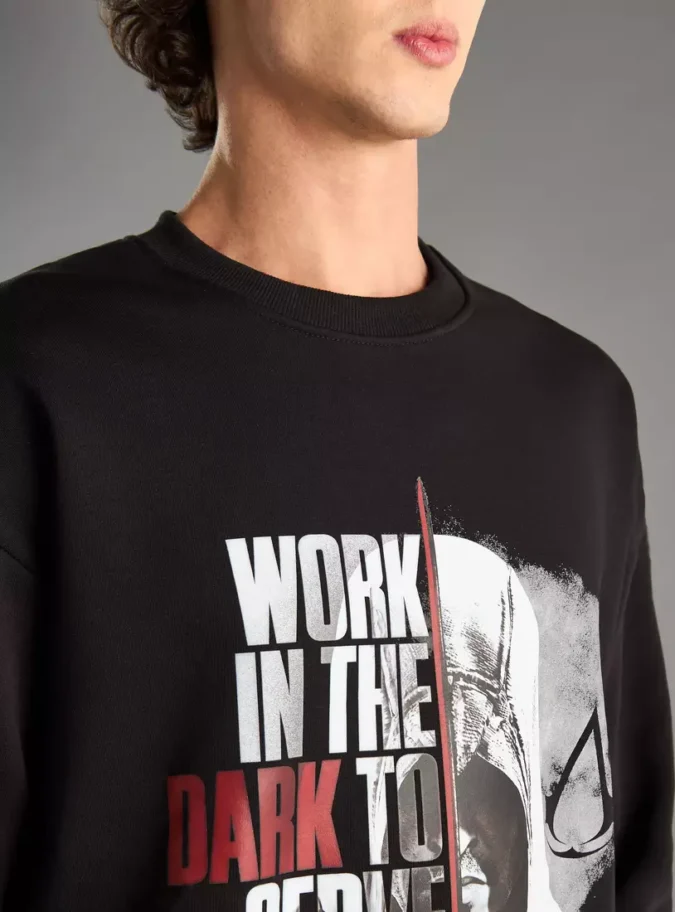 Assassins Creed Print Sweatshirt-3