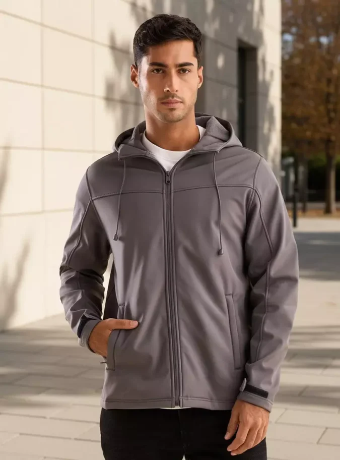 Bonded Hooded Jacket-1