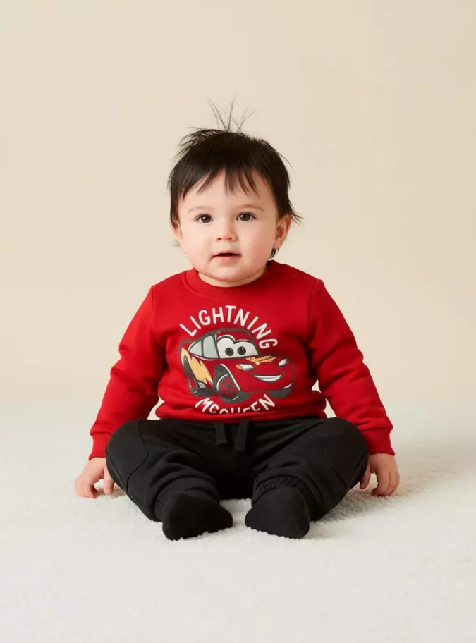 Car Print Sweatshirt-1