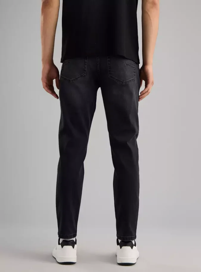 Carrot Fit Constructed Jeans-2