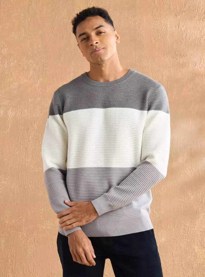 Colourblock Sweater-1
