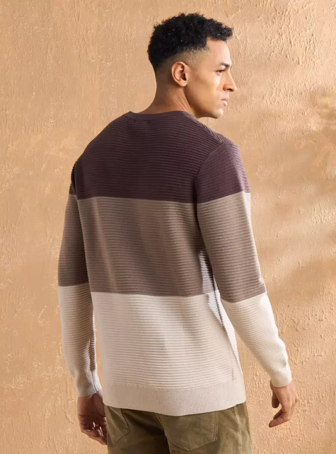 Colourblock Sweater-2