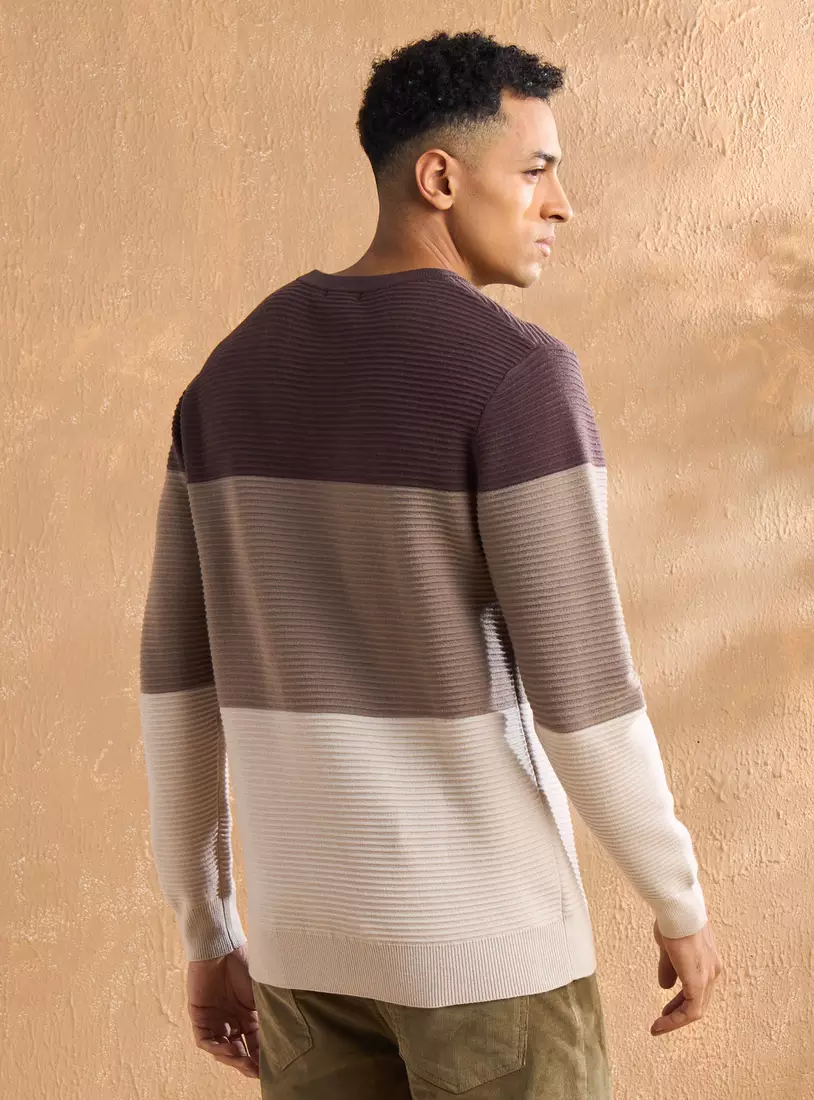 Colourblock Sweater-2