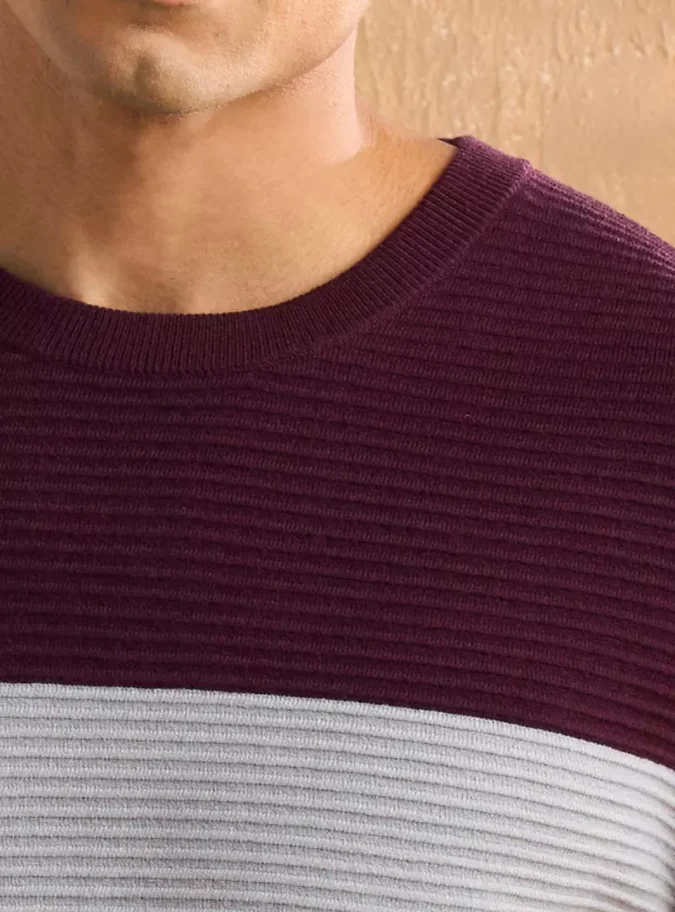 Colourblock Sweater-3