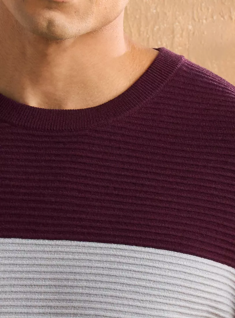 Colourblock Sweater-3