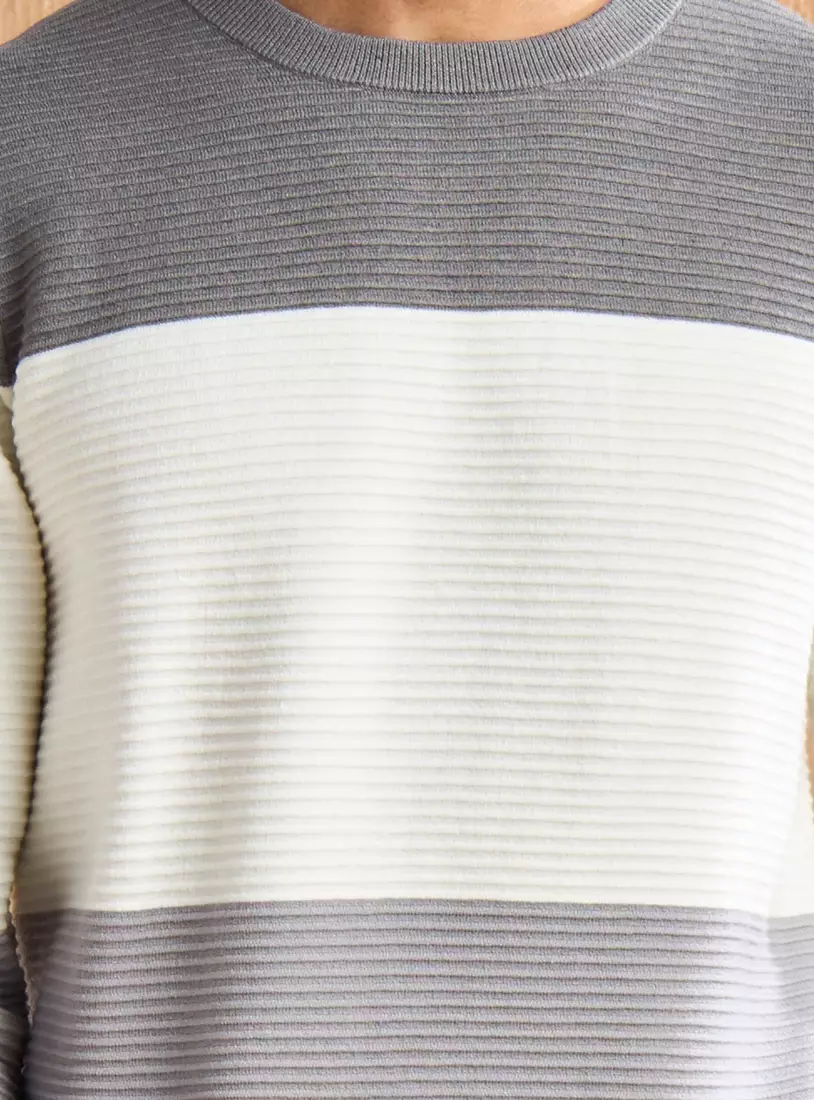 Colourblock Sweater-3