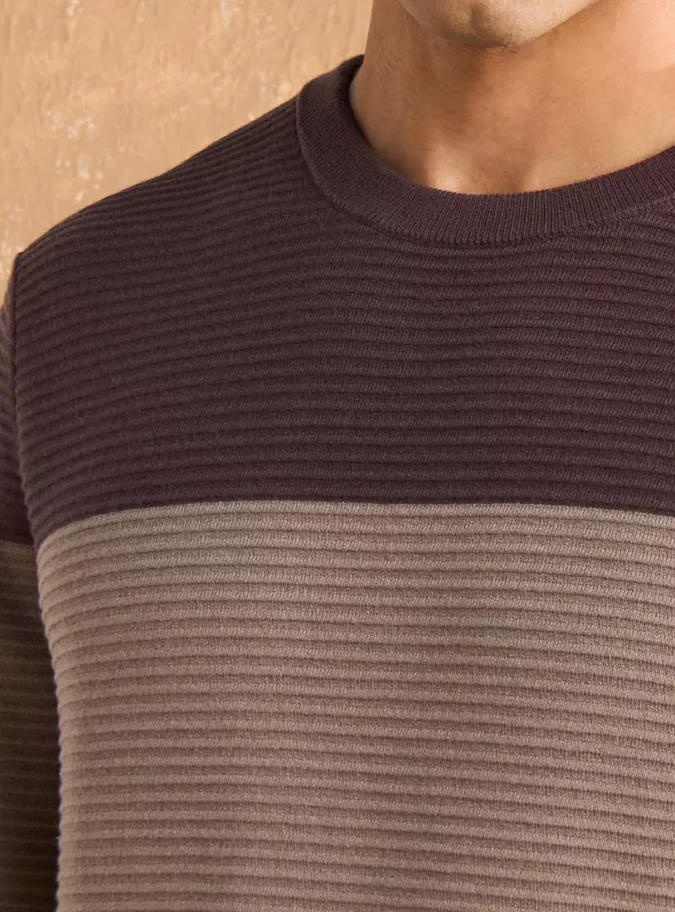 Colourblock Sweater-3