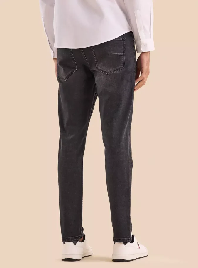 Constructed Skinny Fit Cropped Jeans-2