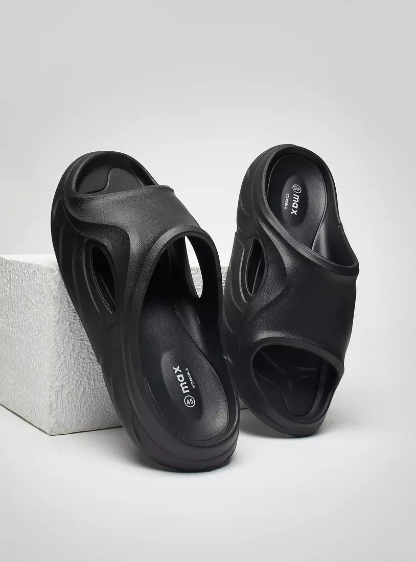 Cutout Detail Slip-On Slides-2