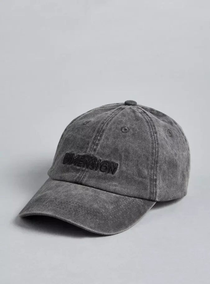 Embroidered Cap with Buckled Strap Closure-1