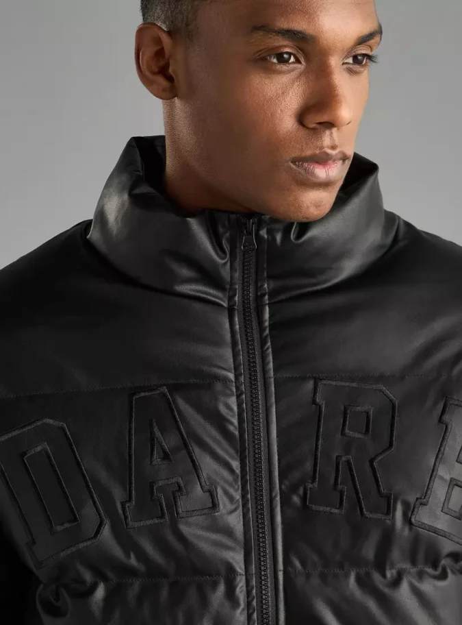 Embroidered Puffer Jacket-3