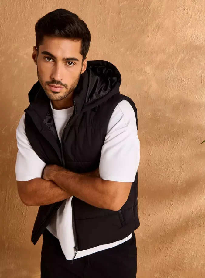 Hooded Puffer Jacket-1