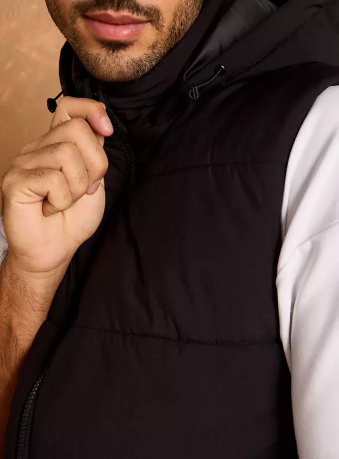 Hooded Puffer Jacket-3