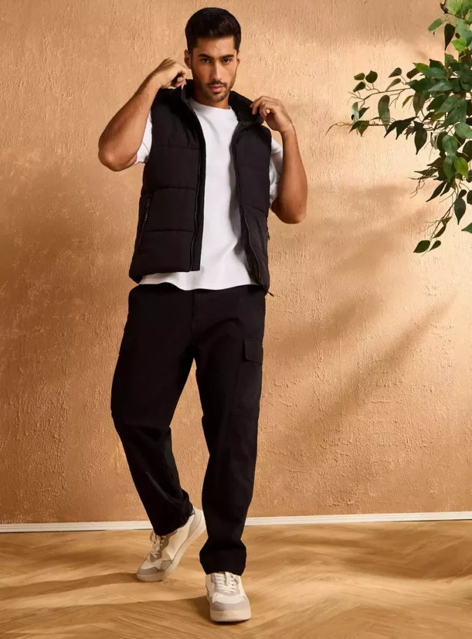 Hooded Puffer Jacket-4