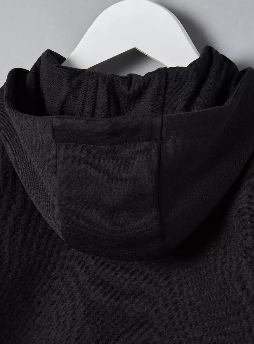 Hooded Zip Through Sweatshirt-4