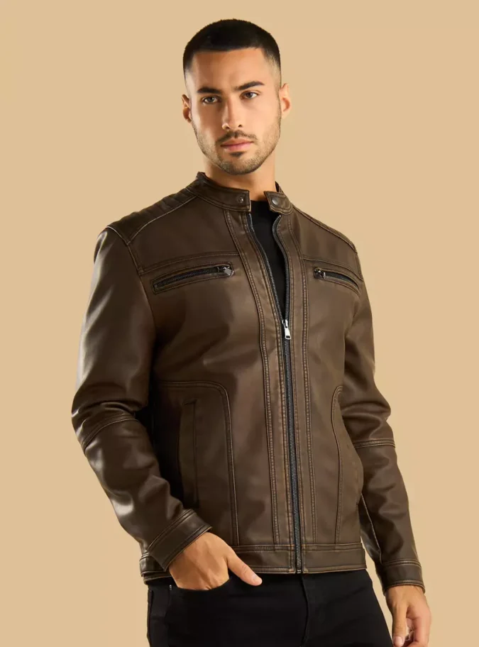 Jacket with Zip Closure-1