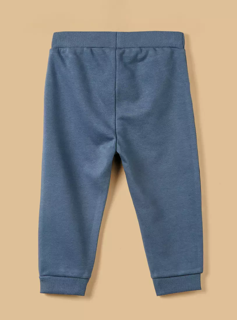 Mid-Rise Cotton Joggers-2