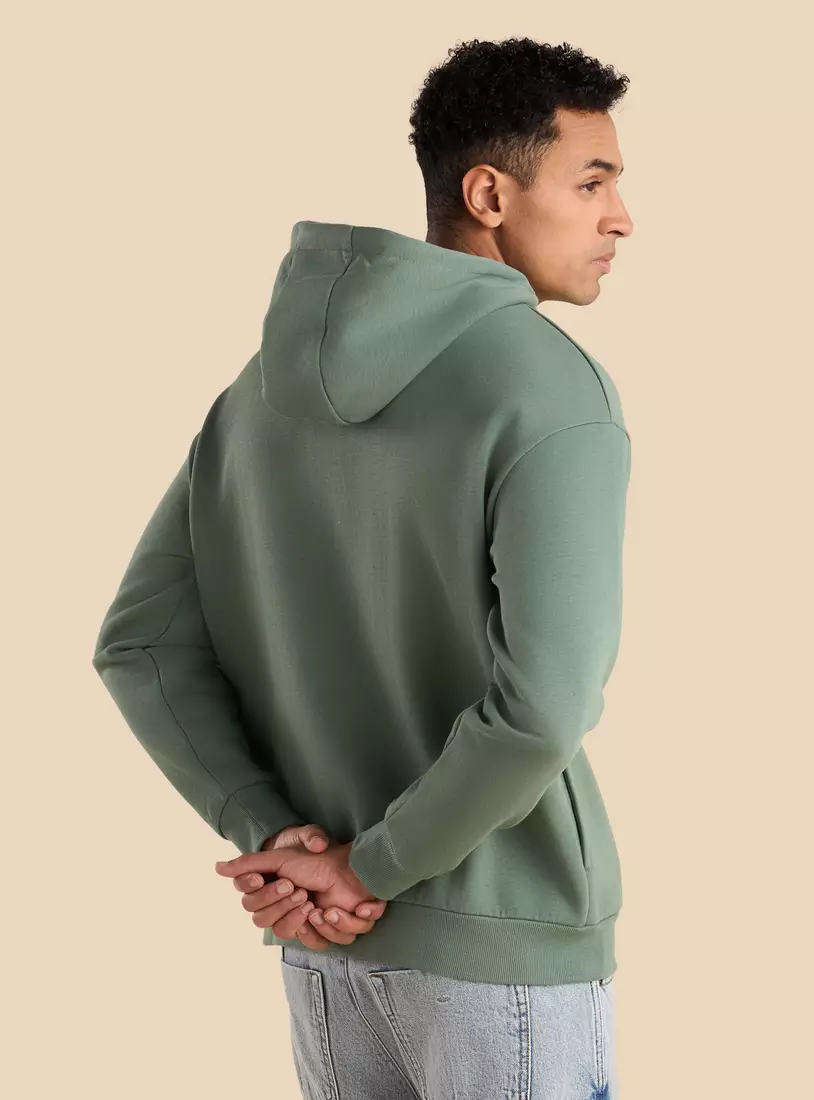 One Piece Print Hooded Sweatshirt-2