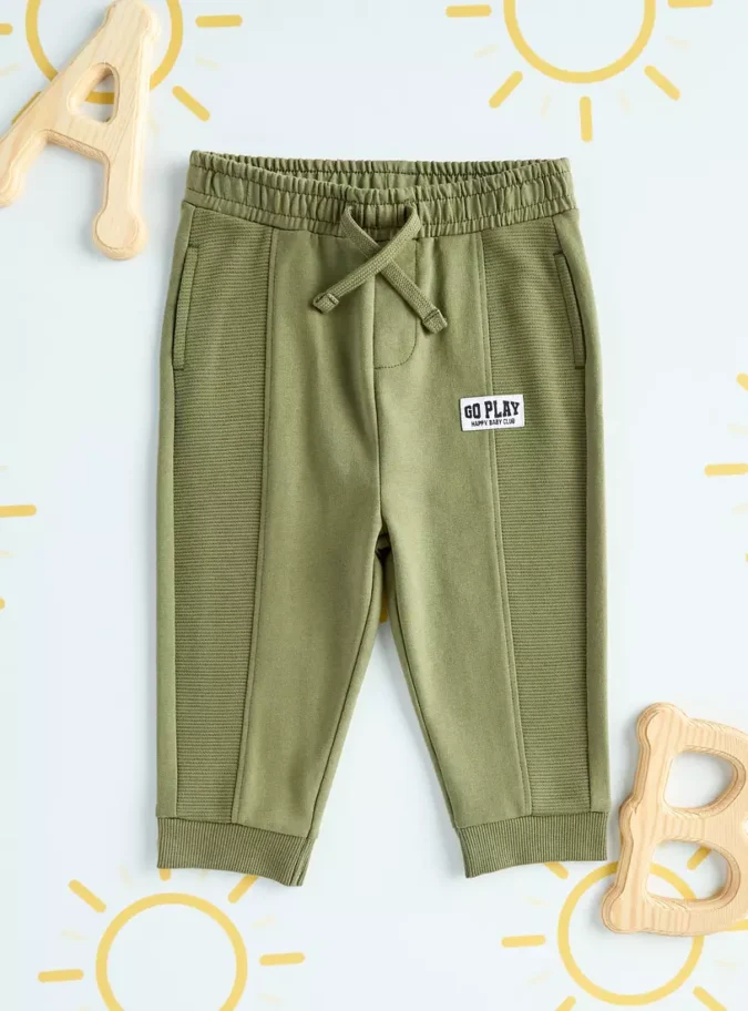 Ottoman Panel Detail Joggers-1