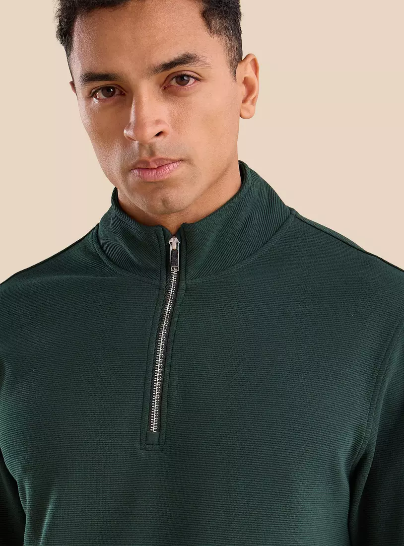 Ottoman Textured Sweatshirt-3