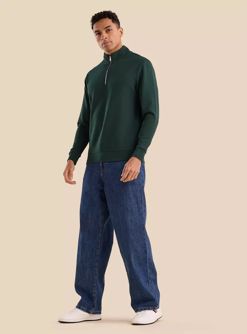 Ottoman Textured Sweatshirt-4