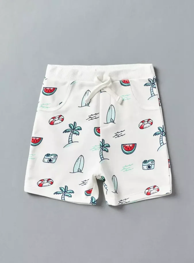 Pack of 2 - Assorted Shorts with Drawstring Closure-2