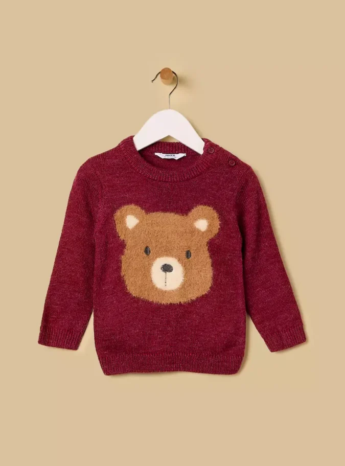 Pack of 2 - Bear Print Cotton Sweater-3