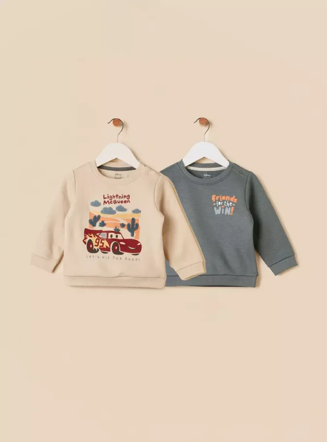 Pack of 2 - Cars Print Sweatshirt-1
