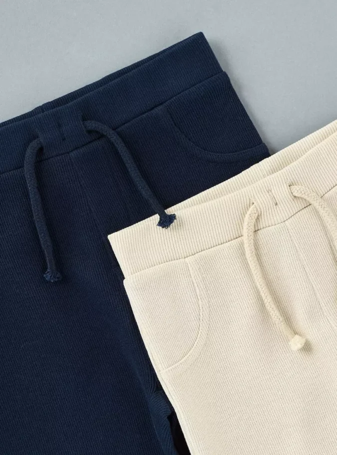 Pack of 2 - Plain Joggers-4