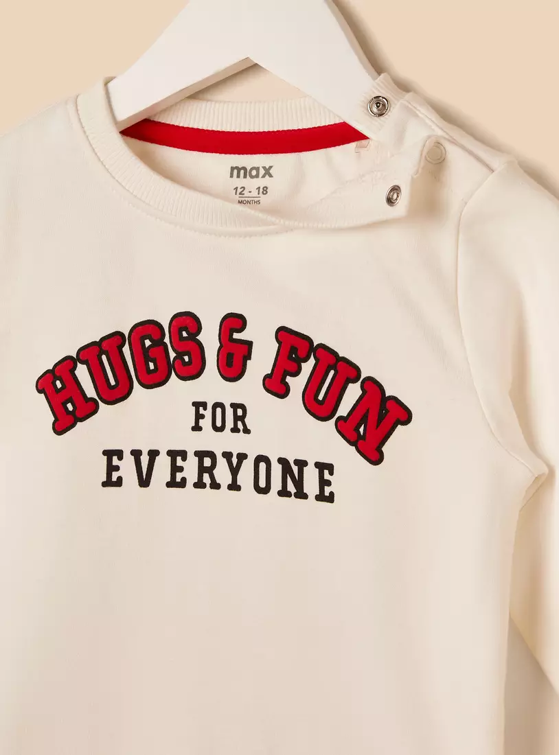 Pack of 2 - Printed Cotton Sweatshirt-3