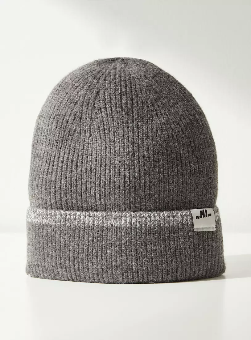 Pack of 2 - Ribbed Beanie Cap-2