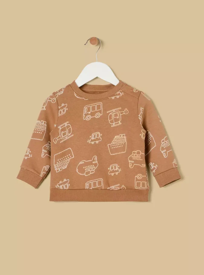 Pack of 2 - Transport Print Sweatshirt2