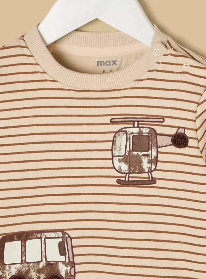 Pack of 2 - Transport Print Sweatshirt3