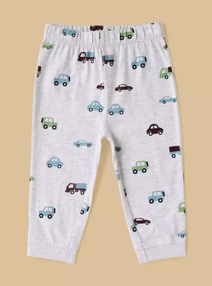 Pack of 2 - Vehicle Print T-shirts and Pyjamas-3