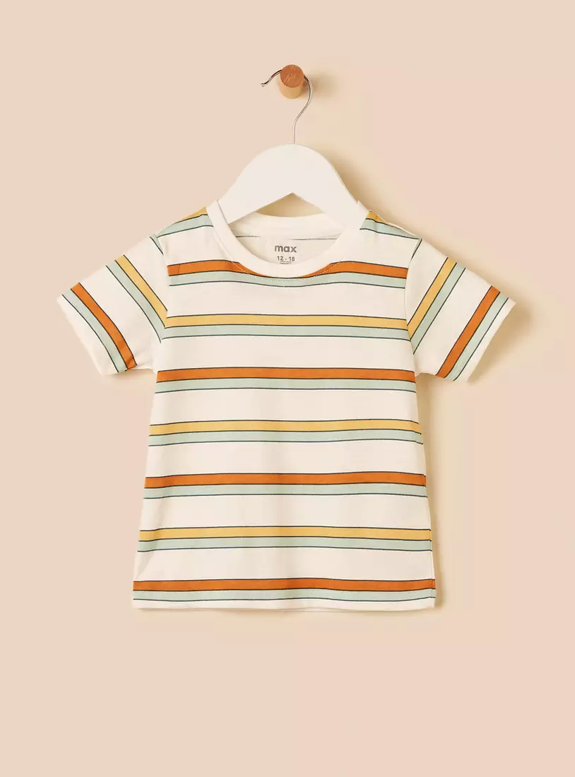 Pack of 3 - Assorted Cotton T-shirt-3